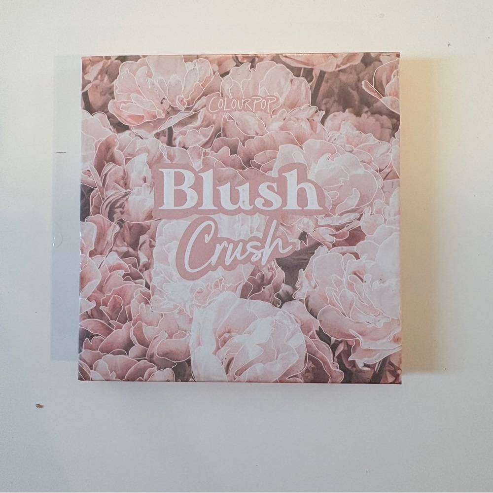 ColourPop Blush Crush Palette with Soft Pink Hues